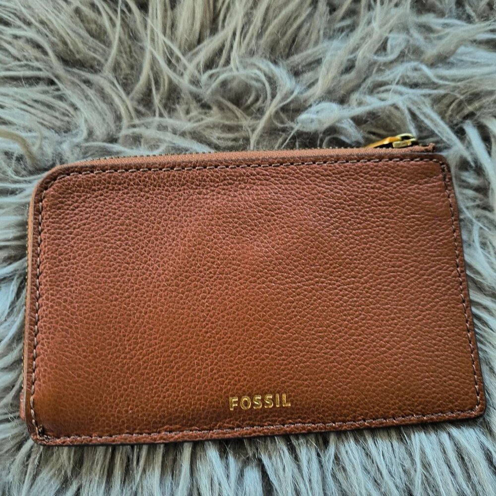 FOSSIL JORI Card Wallet - Medium Brown